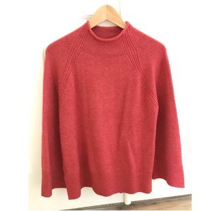 LOFT Slit Mockneck Sweater